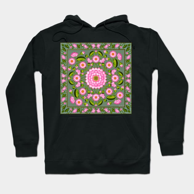 Lotus mandala Hoodie by Prita_d